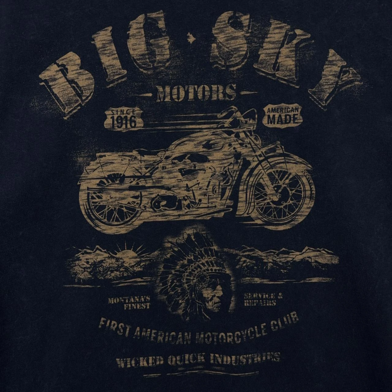 Camiseta Gráfica Wicked Quick Big Sky Motors GGG – photo 3